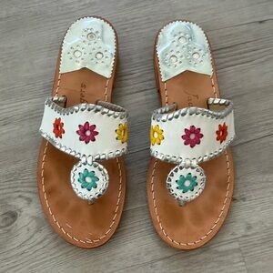 Jack Rogers Colorful Floral Women's Sandals